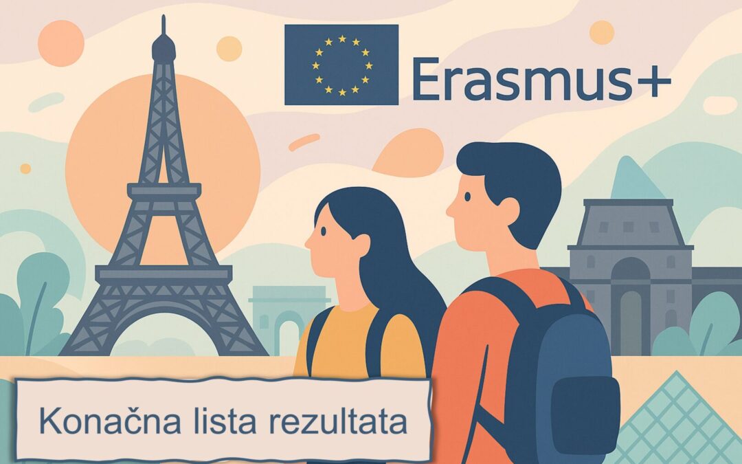 Konačna lista učenika i nastavnika za Erasmus+ mobilnost u Ferrières-sur-Ariège, Francuska