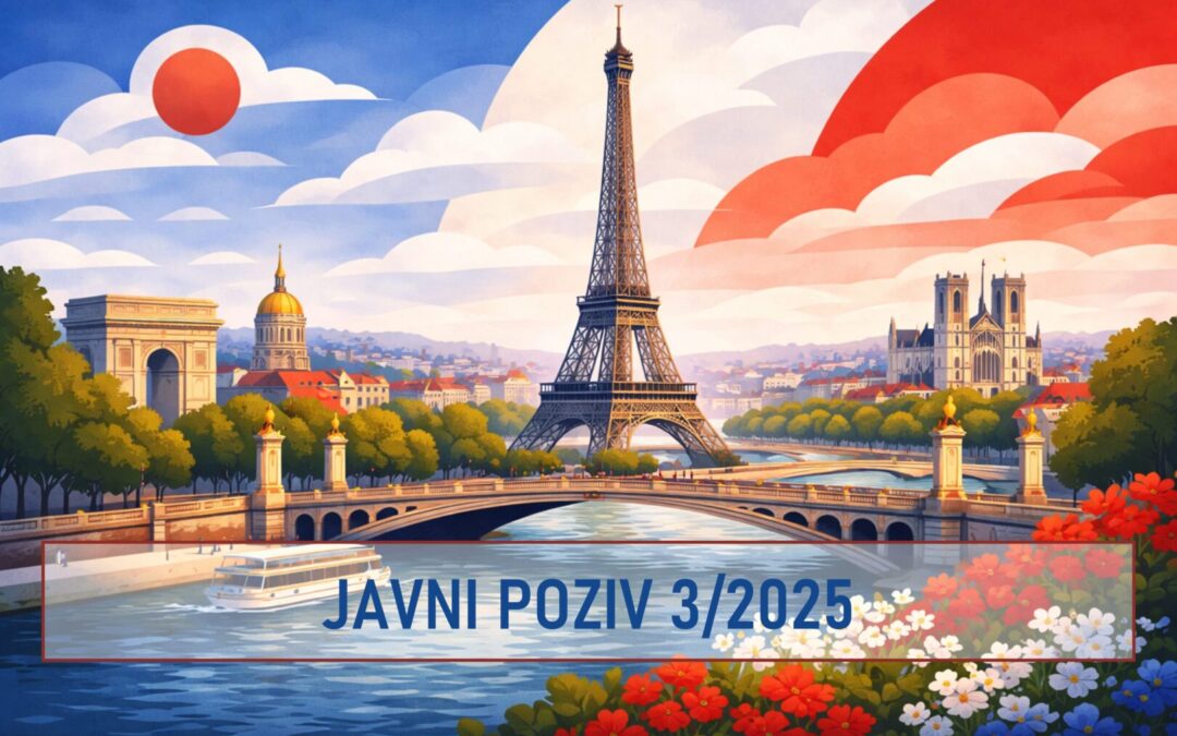 ODLUKA O IZBORU AGENCIJE ZA FRANCUSKU, PARIZ 2026.