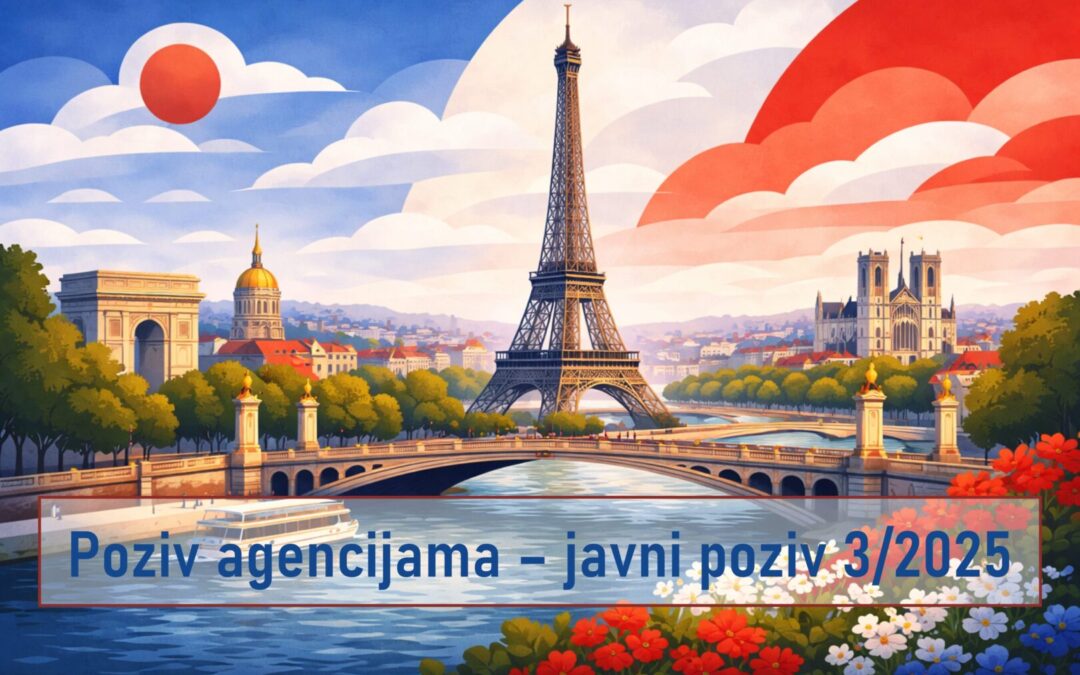 POZIV AGENCIJAMA NA PREDSTAVLJANNJE PONUDA, PARIZ-FRANCUSKA