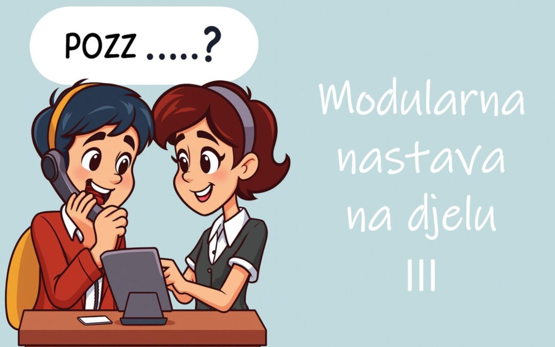 Modularna nastava na djelu III: Telefonska prodaja