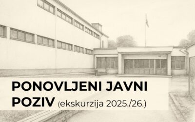 Poništenje Zaključka o odabiru agencije i novi javni poziv (ekskurzija)