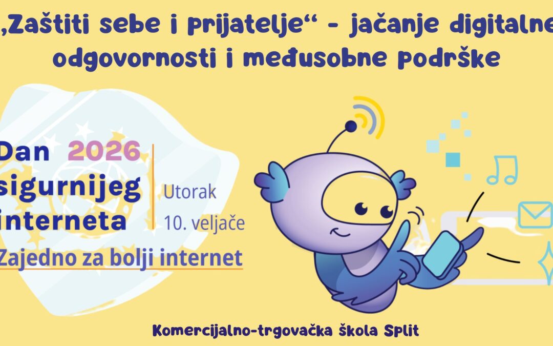 „Zaštiti sebe i prijatelje“ – jačanje digitalne odgovornosti i međusobne podrške