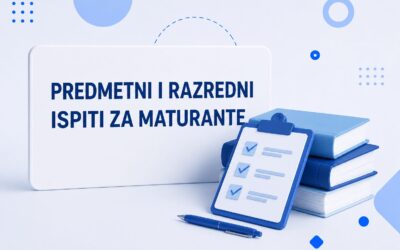 Predmetni i razredni ispiti za maturante