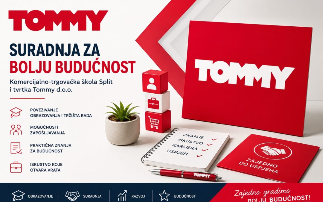 Suradnja Komercijalno-trgovačke škole Split s tvrtkom Tommy d.o.o.